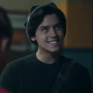 ➖ Jughead Jones Riverdale Série ado, Bonnet chat, Jughead, Cole Sprouse telegram sticker