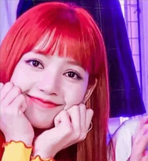 🍊 Lisa K-pop, Lisa, Blackpink, zangeres, Idool telegram sticker
