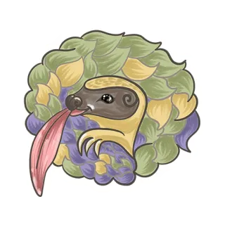 Funny Pangolin @ulyana_citer telegram stickers
