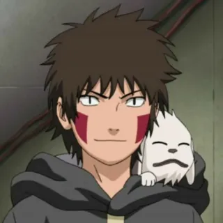 😏 Kiba Inuzuka Naruto anime, kiba inuzuka, naruto, ninja, dog, kiba, inuzuka telegram sticker