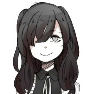 ☺️ Anime, Manga, Dibujo animado, Chica, Mujer, Retrato telegram sticker