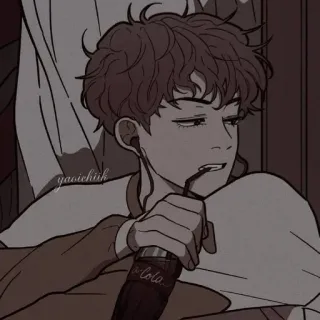 😒 Cola Getränk, Cola, Cola, Getränk, Cartoon, animiert, Person telegram sticker