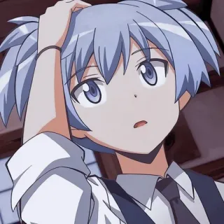 🦕 Nagisa Shiota Assassination Classroom anime, boy, school uniform, Nagisa, Shiota, Assassination Classroom telegram sticker