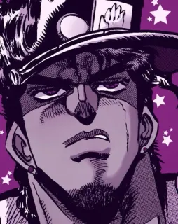 🧬 Jotaro Kujo JoJo's Bizarre Adventure Anime, Manga, Jojo, Jotaro, Jotaro Kujo, Star Platinum, Jojos Bizarre Adventure whatsapp sticker