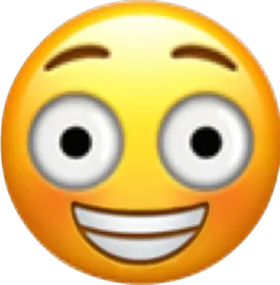 🙂 emoji, smiley, face, expression, cartoon telegram sticker