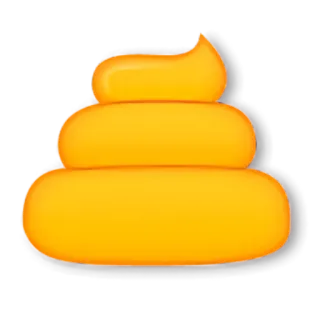 💩 Emoji, Kupa, Humor, Śmieszne, Ikona, Symbol telegram sticker