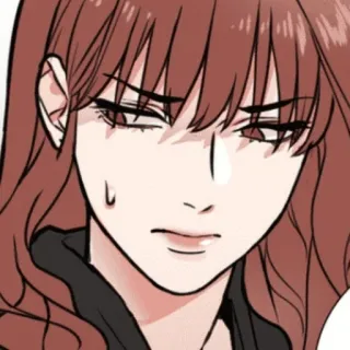🧶 woman, expression, cartoon, angry, annoyed telegram sticker