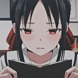 ❤️ Kaguya Shinomiya Kaguya-sama: Love Is War Аниме, Манга, Кагуя-сама, Любовь это война, Каваий, Милый, Девушка telegram sticker