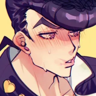 🥰 Josuke Higashikata JoJo's Bizarre Adventure Anime, Manga, Josuke, Jojo, Fanart telegram sticker