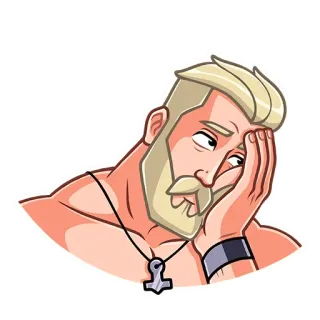 🤦‍♀️ hombre, rubio, preocupado, facepalm, sticker telegram sticker