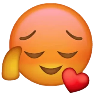 😌 Эмодзи, Сердце, Грустно, Слезы, Любовь, Чувство whatsapp sticker