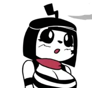 😮 ไมม์, การ์ตูน, แพนด้า, น่ารัก, ตัวละคร telegram sticker