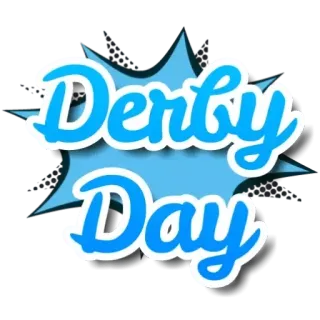 ⚔ Derby Day derby, sports, day whatsapp sticker