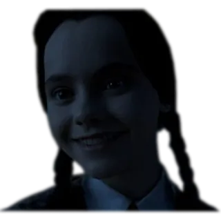 😸 Wednesday Addams The Addams Family série télé, mercredi, famille addams, personnage, humour telegram sticker