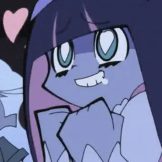 😍 Stocking Anarchy Panty & Stocking with Garterbelt Anime, Desenho animado, Personagem, Stocking Anarchy, Panty and Stocking telegram sticker