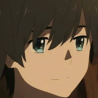 🦋 Anime, Chłopak, Postać, Zielone oczy telegram sticker
