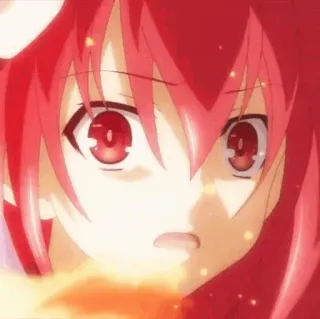 🔥 Kotori Itsuka Date A Live anime, red hair, girl, kotori, itsuka, date a live telegram sticker
