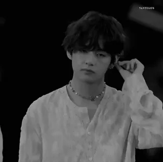 🎸 V kpop, bts, sänger, idol, musik, promi, v whatsapp sticker