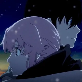 💈 Anime, Couple, Amour, Romance, Affection whatsapp sticker