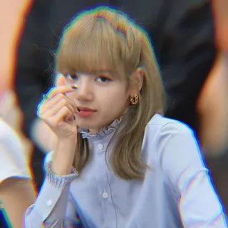🐳 Lisa kpop, sängerin, frau, porträt, promi telegram sticker