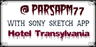 ® Hotel Transylvania @PARSAPW77 WITH SONY SKETCH APP Hotel Transylvania Hotel Transylvania, Sony Sketch App whatsapp sticker