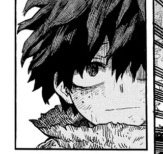 😞 Izuku Midoriya My Hero Academia Anime, Manga, My Hero Academia, Izuku Midoriya, Deku whatsapp sticker