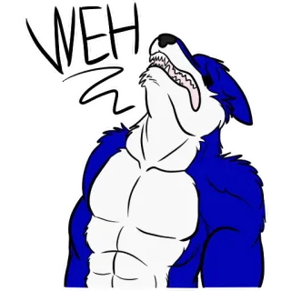 KainIceWolf telegram stickers