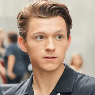 ⚙ Tom Holland Tom Holland, actor, celebridad, retrato whatsapp sticker