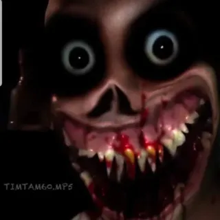 🔪 terror, miedo, tenebroso, monstruo, gore, sangre telegram sticker