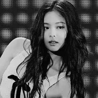 🐾 Jennie Kim kpop, певица, blackpink, женщина, знаменитость, азиатка, портрет telegram sticker
