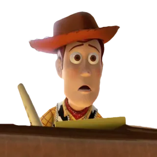 😊 Woody Toy Story Cartone animato, Cowboy, Sceriffo, Toy Story, Disney, Pixar, Woody telegram sticker