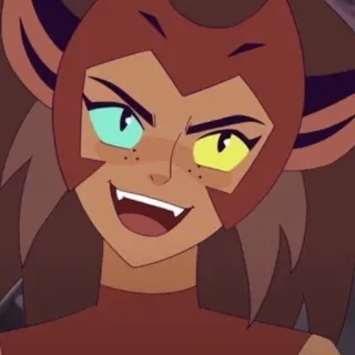 😈 Catra She-Ra and the Princesses of Power Desenho animado, Vilão, Gato, Fantasia, Personagem telegram sticker