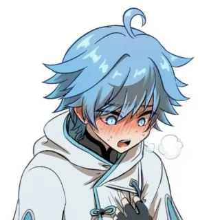 🥵 Chongyun Genshin Impact anime, chongyun, genshin impact, video game, fan art telegram sticker