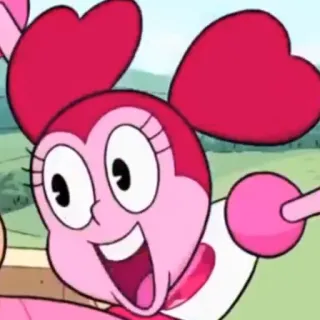 😃 Spinel Steven Universe cartoon, character, pink, Spinel whatsapp sticker