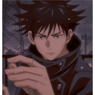 🙂 Megumi Fushiguro Jujutsu Kaisen Anime, Megumi Fushiguro, Jujutsu Kaisen, Hechicero, Manga, Personaje whatsapp sticker