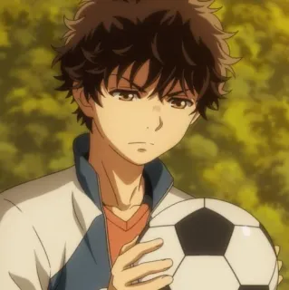 🙂 アニメ, サッカー, 少年, スポーツ, キャラクター whatsapp sticker