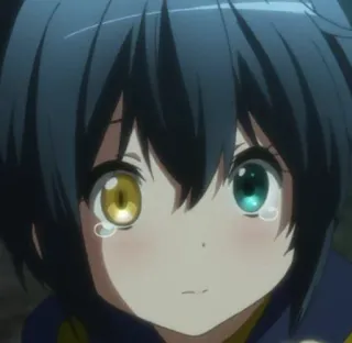🥺 Rikka Takanashi Love, Chunibyo & Other Delusions! anime, girl, crying, rikka takanashi, love chunibyo and other delusions telegram sticker