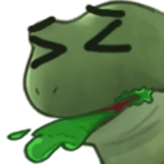 🤢 enfermo, vómito, mareado, agotado whatsapp sticker