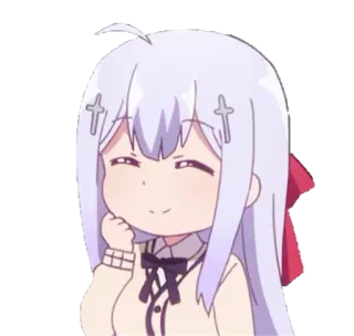 🙂 Anime, Sticker, Personaggio, Carino, Ragazza telegram sticker