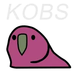 ❤️ 鳥, かわいい, 動物, オウム, ピクセル telegram sticker