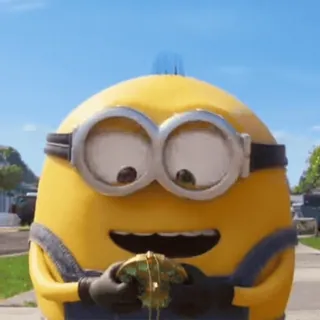 🍌 Minion Despicable Me minion, despicable me, cartoon, character, funny telegram sticker