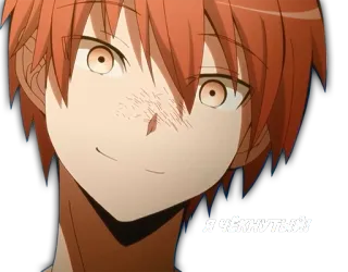 🙃 Я ЧЕКНУТЫЙ! Anime, Cartoon, Porträt, Lächeln telegram sticker