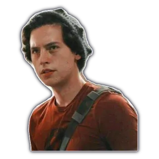 🤔 Jughead Jones Riverdale jughead, riverdale, serie, drama adolescente, cole sprouse telegram sticker