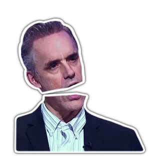😀 Jordan Peterson Jordan Peterson, conservatore, intellettuale, controverso telegram sticker