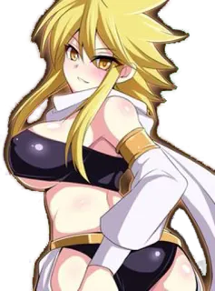 💋 Anime, Sexy, Vrouw, Personage, Bikini telegram sticker