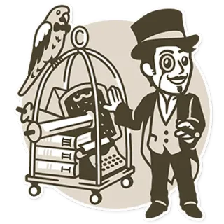 🔵 telegram sticker