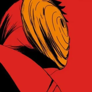 🎥 Tobi Naruto Tobi, Naruto, anime, mask, character telegram sticker