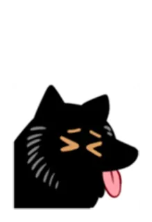 🤮 狗, 动物, 宠物, 贴纸, 卡通, 可爱, 搞笑 telegram sticker
