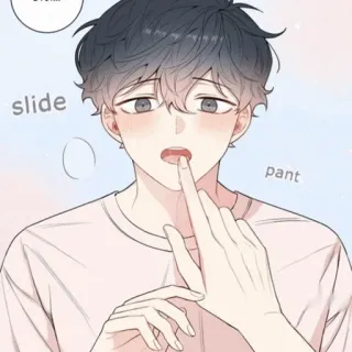 🐚 slide
pant Аниме, Манга, Парень, Милый, Персонаж whatsapp sticker