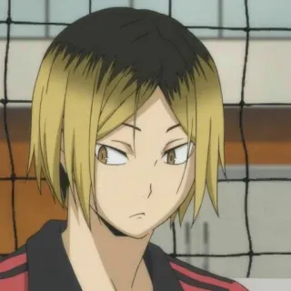 ❤️ Kenma Kozume Haikyuu!! Anime, Haikyuu, Kenma, Kenma Kozume, Pallavolo telegram sticker